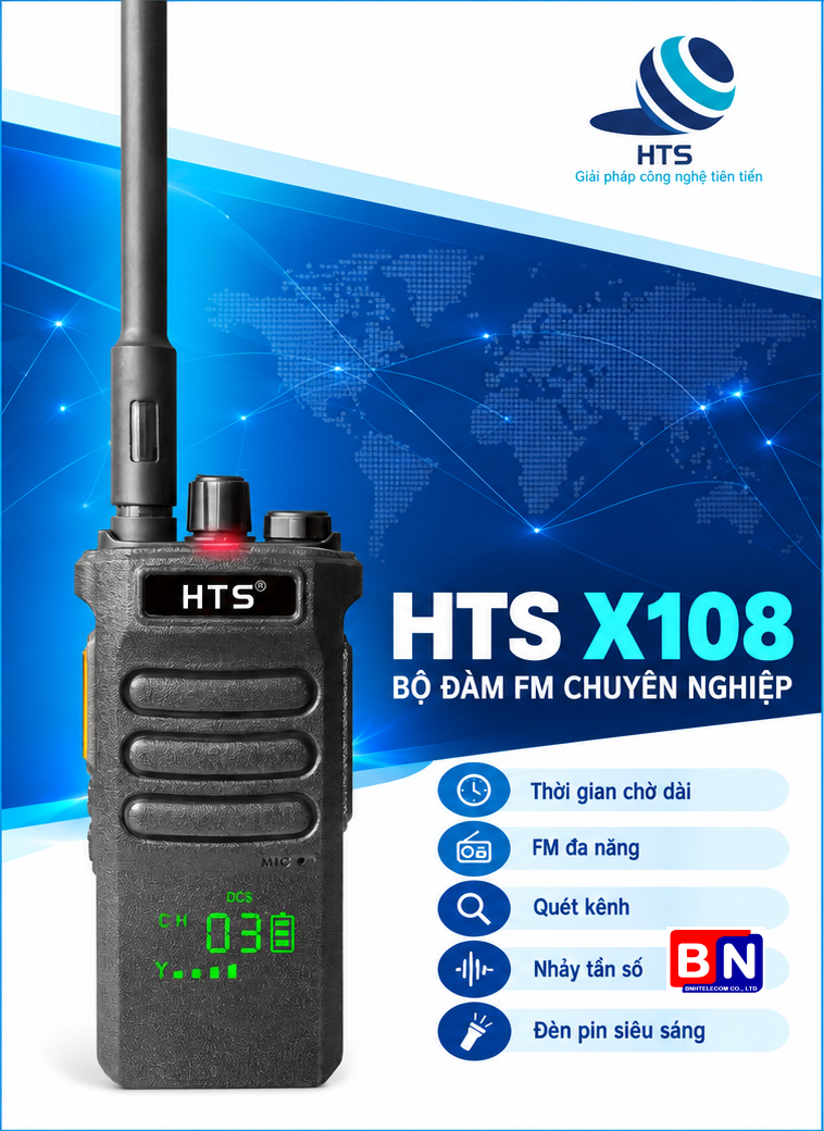 BỘ ĐÀM HTS X108