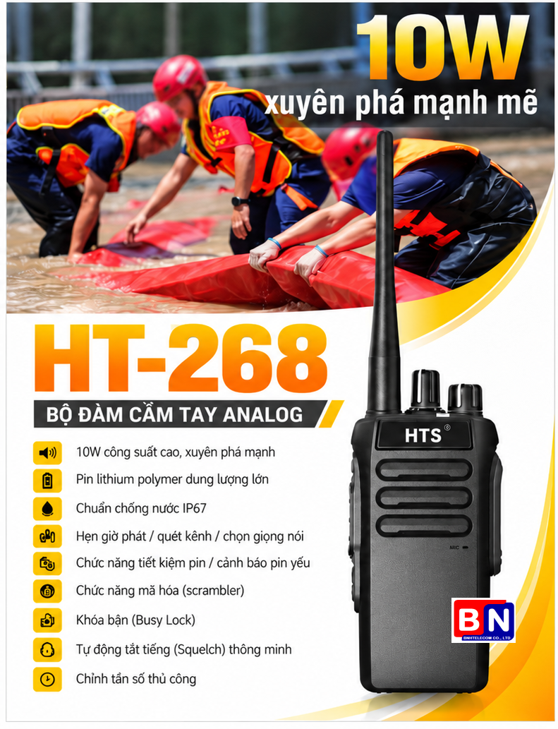 BỘ ĐÀM HTS HT-268