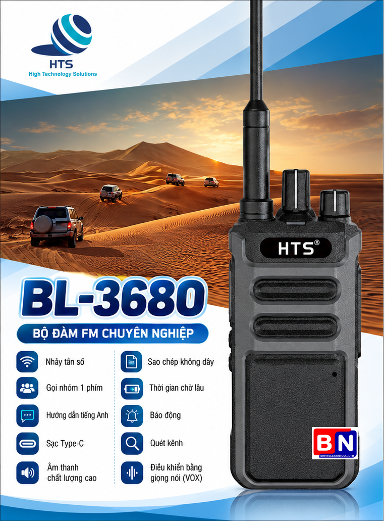 BỘ ĐÀM HTS BL-3680
