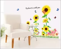 Decal  Hoa Hướng Dương