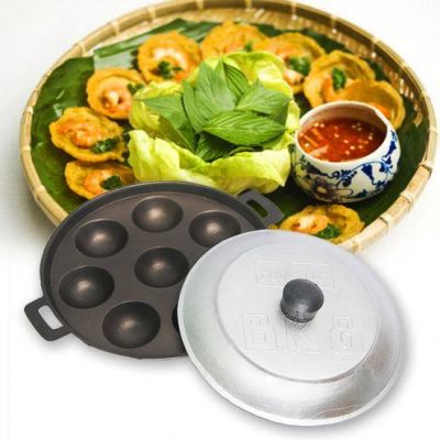 Khuôn làm bánh khọt 8 lỗ Nam Thành