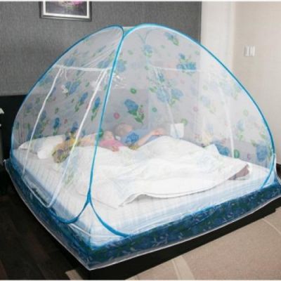 Mùng Chụp Không Đáy 1m4 Hoa Văn Cao  Cấp- VN