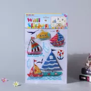 Decal 3D Nổi - Thuyền Buồm