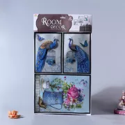 Decal 3D Nổi - Chim Công