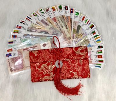 Bộ Tiền 52 Tờ 28 Quốc Gia