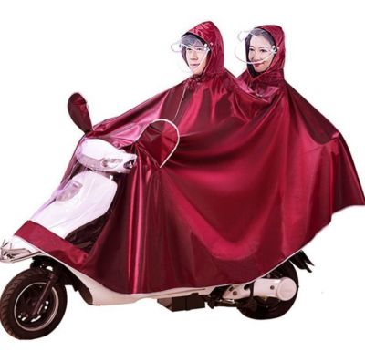 Áo Mưa Phản Quang 2 Đầu (xanh đen, xanh dương, đỏ)