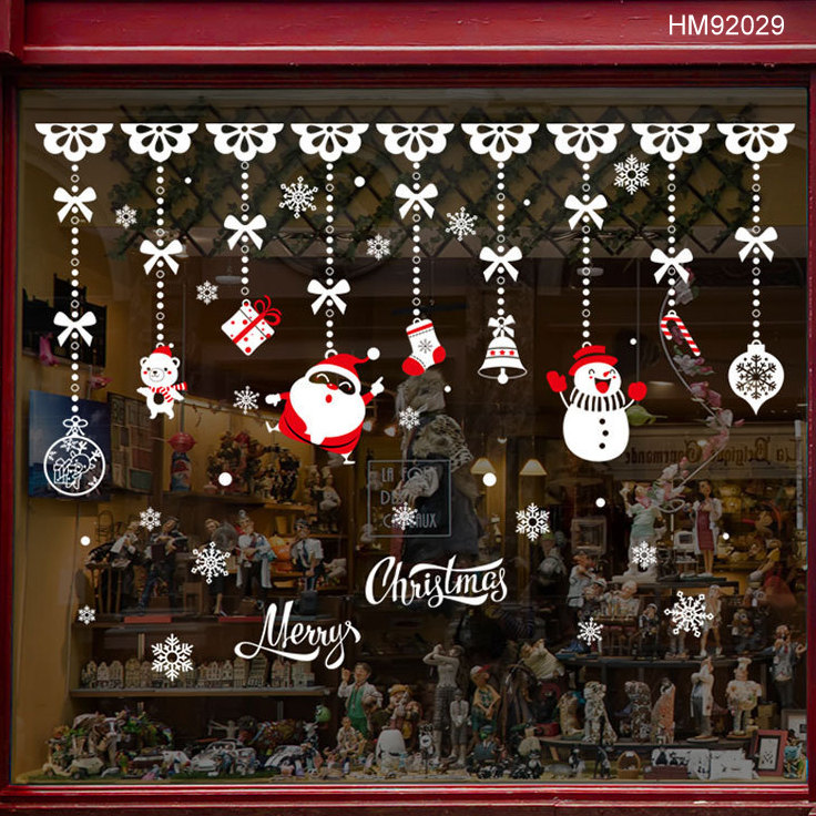 Decal Dây Treo Nơ Trắng – HM92029