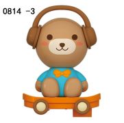 Lồng Đèn Gấu Trượt Ván Lớn - clip