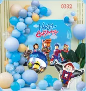 Bộ Sinh Nhật Cầu Thủ -0332 (kèm bơm tay)