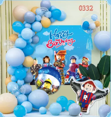 Bộ Sinh Nhật Cầu Thủ -0332 (kèm bơm tay)