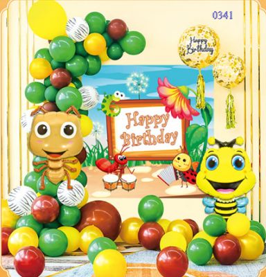 Bộ Sinh Nhật Chú Ong -0341 (kèm bơm tay)