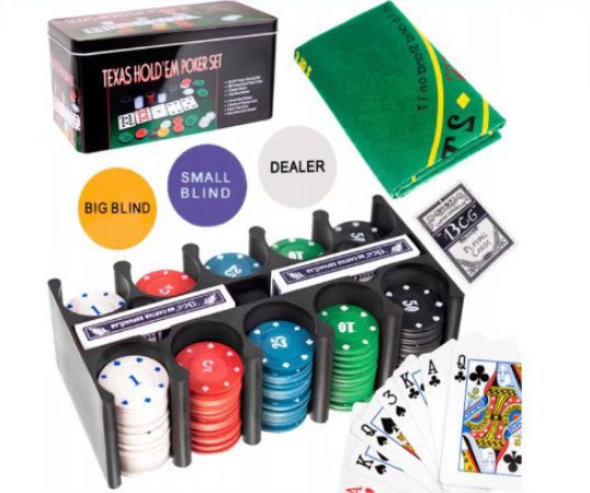 Bộ 200 Chip Poker Texas Hold’em