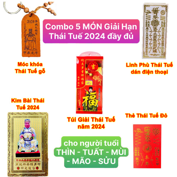 Combo 5 Món Thái Tuế 2024