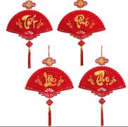 Khánh Nhung Hình Quạt Size Lớn (Tết, Phúc, Lộc, Thọ)