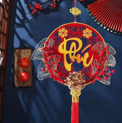 Chữ Phúc Có Hoa – Size 38cm