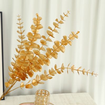 Cành Táo 5 Nhánh Vàng Đồng