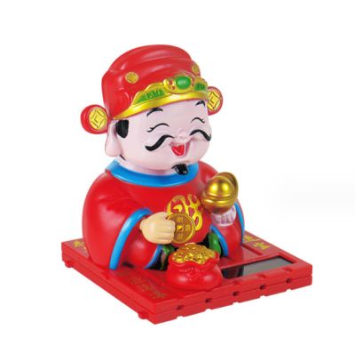 Tượng Thần Tài Cầm Đồng Tiền Vàng - clip