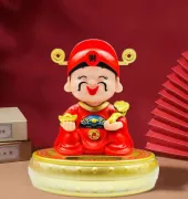 Thần Tài Gật Đầu  Cầm Gậy Như Ý -clip