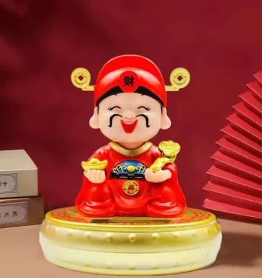 Thần Tài Gật Đầu  Cầm Gậy Như Ý -clip