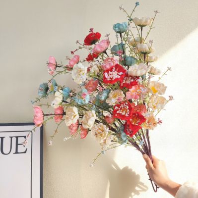 Bó 10 Cành Hoa Trà Gạo Cổ ( mix màu )