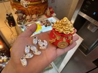 Hủ Tài Lộc 9 Thỏi Bạc