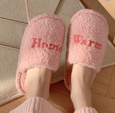 Dép Lông Home Warm - clip