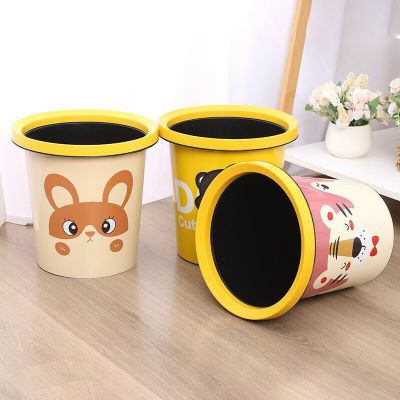 Thùng Rác Nhựa Hoạt Hình