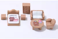 Bộ Nội Thất Mini 7 Món (nâu, xanh)