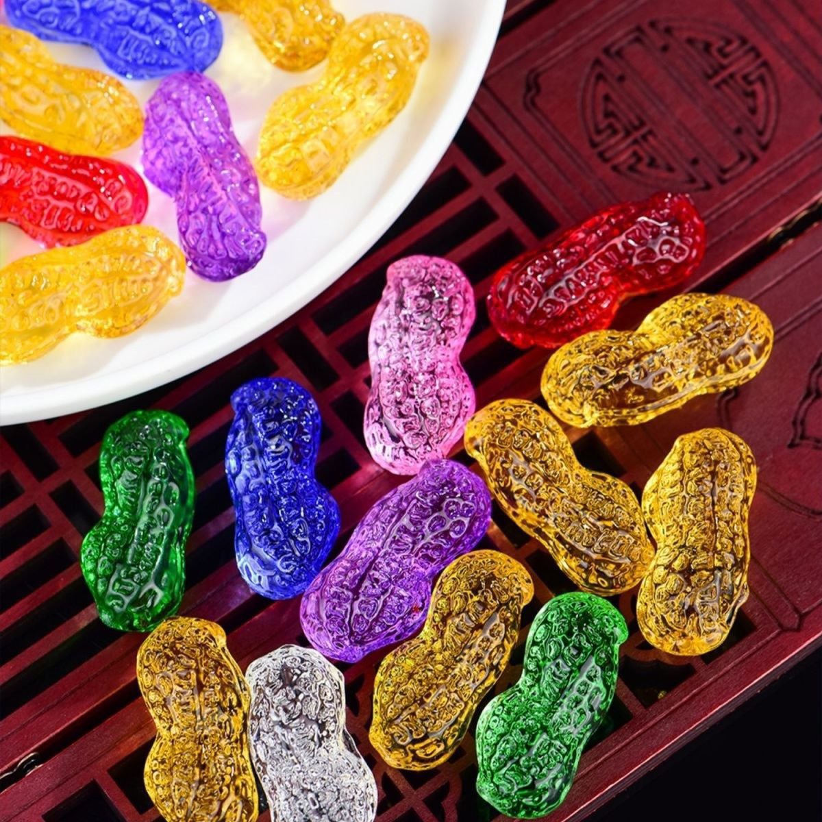 Hạt Đậu Phong Thuỷ Chiêu Tài ( 7 hạt: 35k, 9 hạt: 45k)