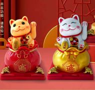 Mèo Thần Tài Túi Vàng 2026 – clip