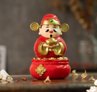 Thần Tài Túi Tiền 15cm - 2025 - clip