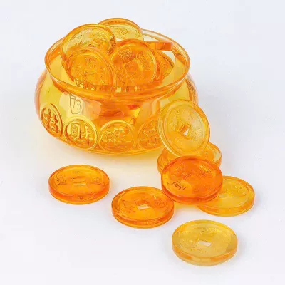 Thố Tài Lộc 10 Đồng Tiền Vàng