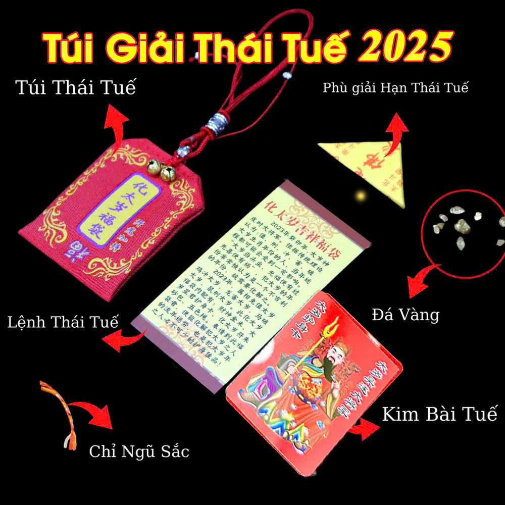 Túi Thái Tuế 2025