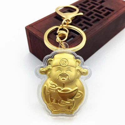 Móc Khoá Thần Tài Khai Lộc