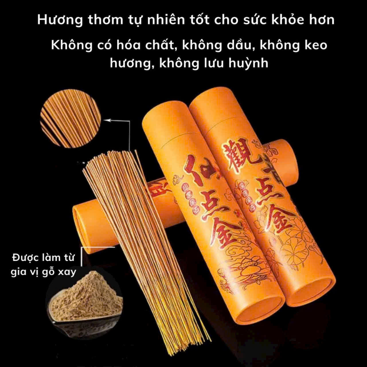 Hộp Nhang Thần Tài 500 Cây