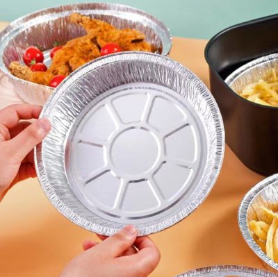 Combo 10 Khay Nhôm - Tròn 22cm