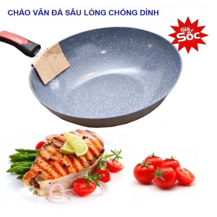Chảo Vân Đá Chống Dính 32cm