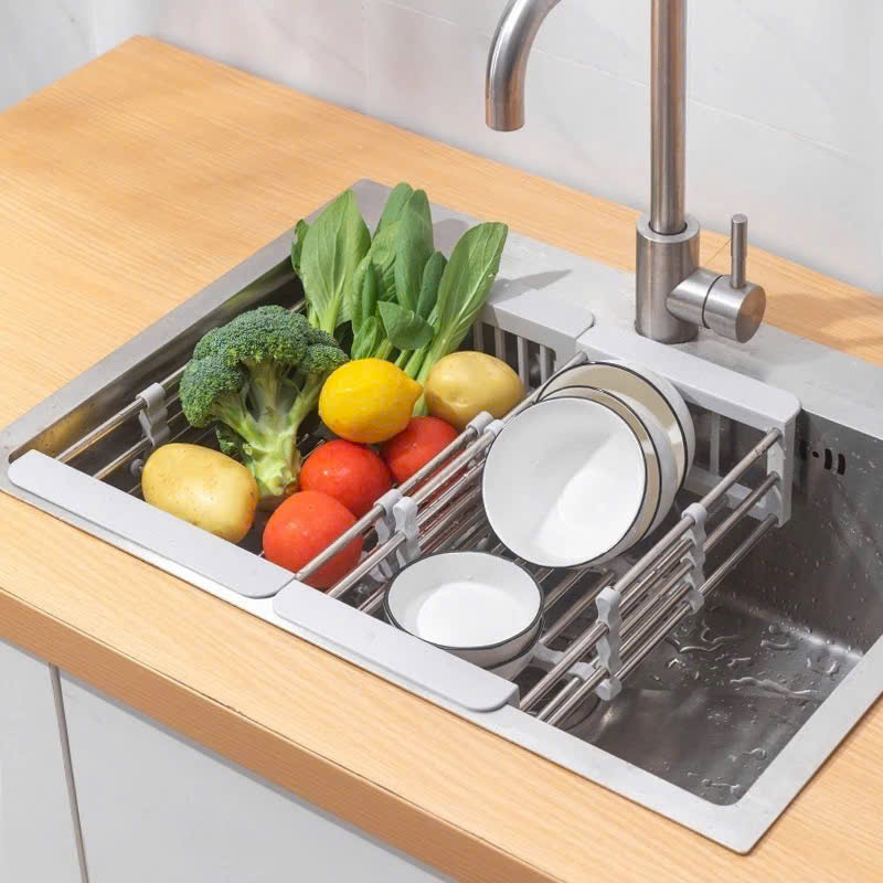 Kệ Chén Co Gĩan Để Bồn Rửa Chén