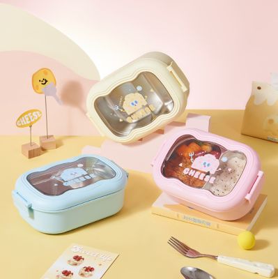 Hộp Cơm Inox 2 Ngăn CHEESE