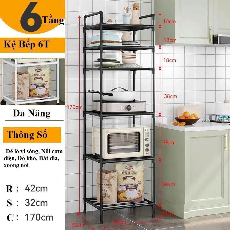Kệ Đa Năng 6 Tầng