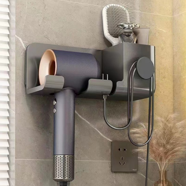 Kệ Treo Mấy Sấy Đa Năng- kèm miếng dán - clip