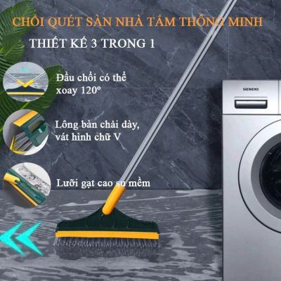 Chổi Chà Sàn Đa Năng - clip