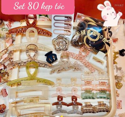 Set 80 Kẹp Tóc – clip