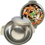 Nồi Gang Đúc Nguyên Khối 22cm