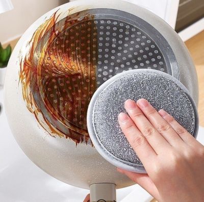 Set 10 Miếng Rửa Chén Sợi 2 Mặt - clip