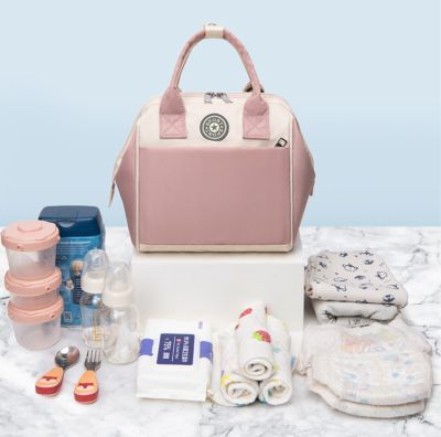 Túi Xách Bỉm Sữa Đa Chức Năng – clip