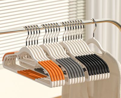 Set 10 Móc Treo Quần Áo Chống Trượt - clip