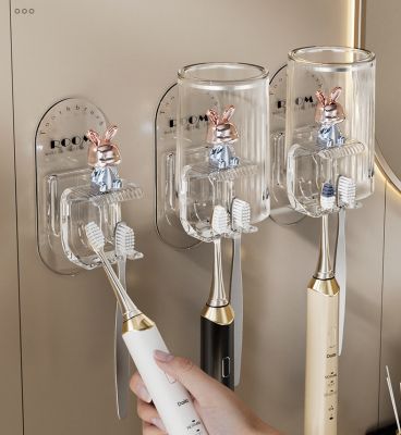 Bàn Chải Treo Tường Hình Thỏ - clip