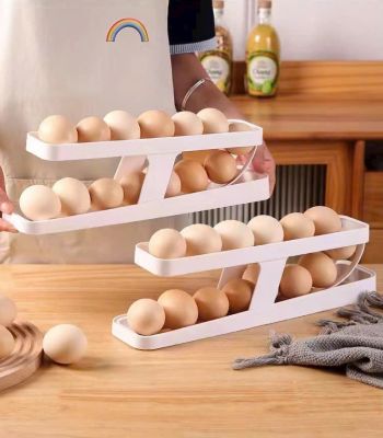 Khay Trứng 2 Tầng - clip