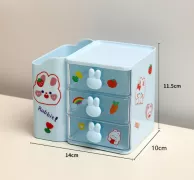 Kệ Để Bàn Hình Thỏ 3 Tầng